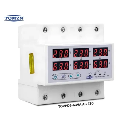 TOMZN TOVPD3-63VA 3 phase voltage protection