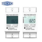 TOMZN | SDM220-ECL 80A Din rail Single Phase Two Wire LCD Digital Display Power Consumption Energy Electric Meter kWh AC 220V 230V 50Hz/60Hz - Image 4