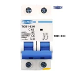 TOMZN TOB1-63H | 2 Pole AC MCB - Image 4