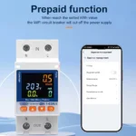 TOMZN TOVA-63T WIFI Breaker | Memory Function & Unit Meter - Image 3