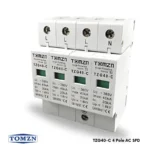 4-pole surge protection for 3-phase AC systems