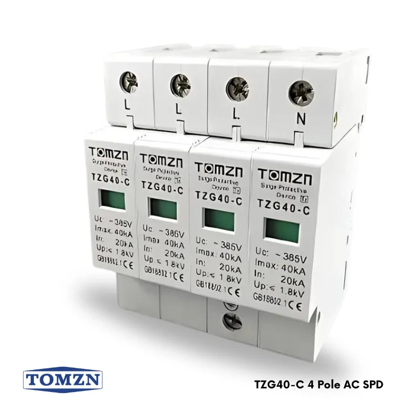 tomzn-4-pole-AC-spd.png 4-pole surge protection for 3-phase AC systems